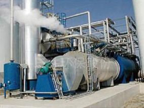 Incineration heat energy and high concentration acid recovery of waste